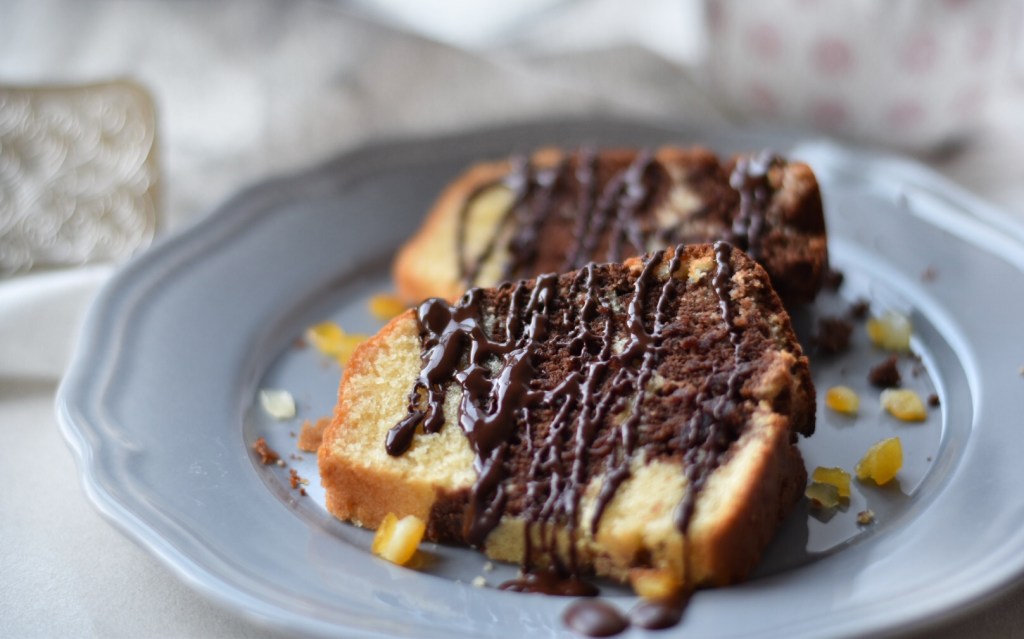 Torta marmoleada – Marble&nbsp;cake