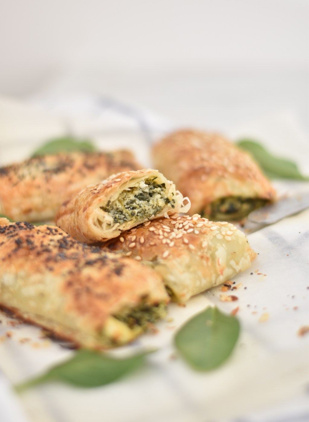 Spinach & Ricotta&nbsp;rolls