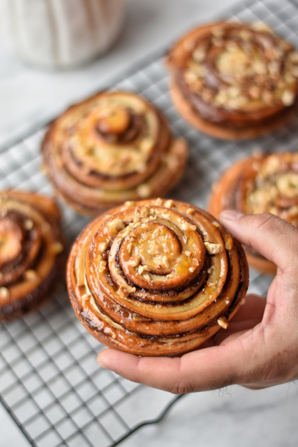 Caracolas Choco-Avellanas